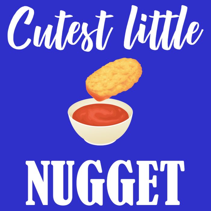 Cutest Little Nugget Button