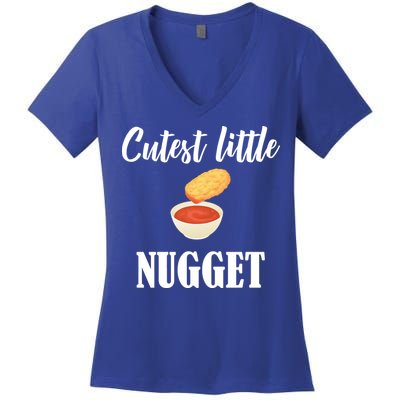 Cutest Little Nugget Women's V-Neck T-Shirt