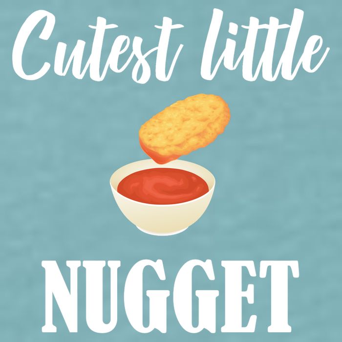 Cutest Little Nugget Sueded Cloud Jersey T-Shirt