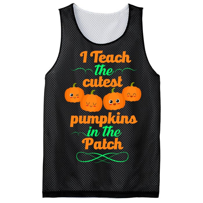 Cutest Pumpkins In The Patch Mesh Reversible Basketball Jersey Tank