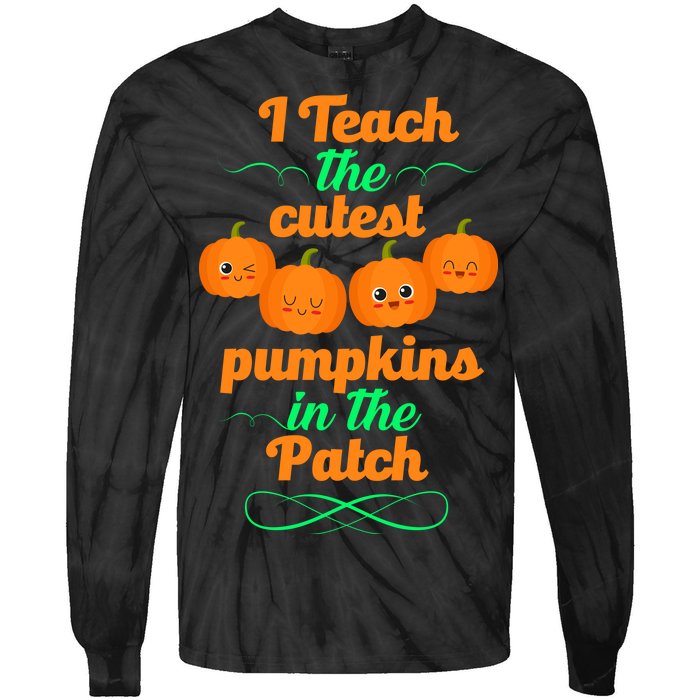 Cutest Pumpkins In The Patch Tie-Dye Long Sleeve Shirt