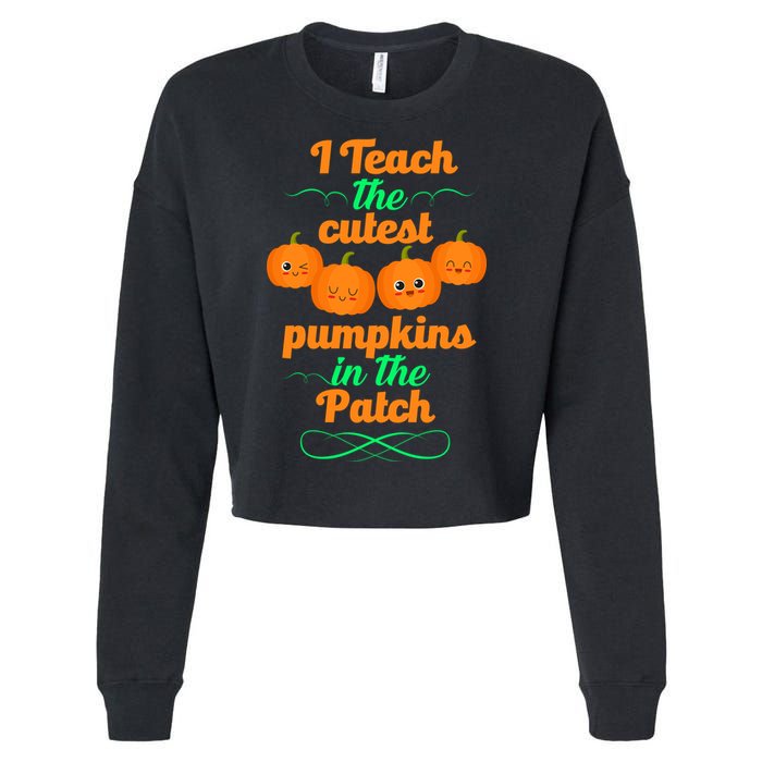 Cutest Pumpkins In The Patch Cropped Pullover Crew