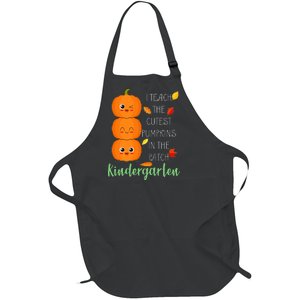 Cutest Pumpkins In The Patch Kindergarten Full-Length Apron With Pockets