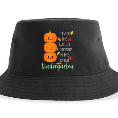 Cutest Pumpkins In The Patch Kindergarten Sustainable Bucket Hat