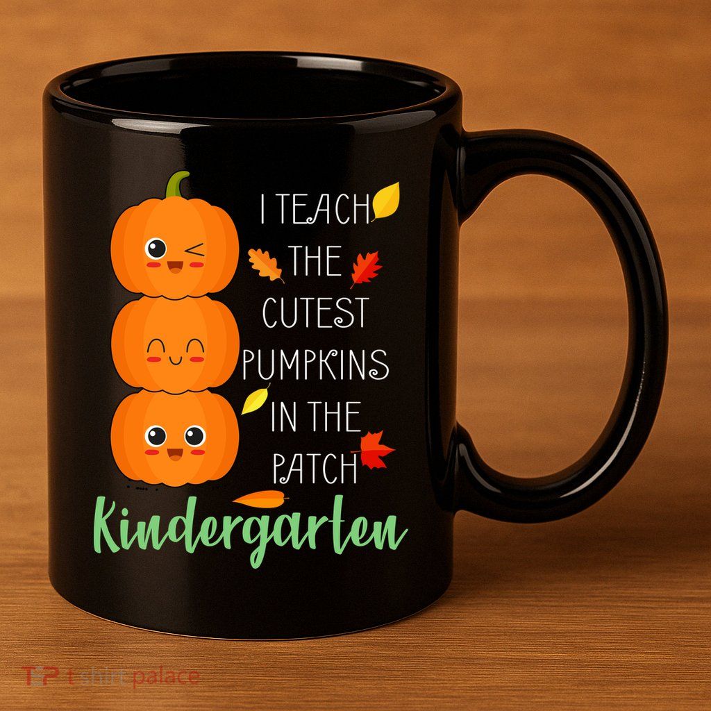 Cutest Pumpkins In The Patch Kindergarten 11oz C Handle Ceramic Mug