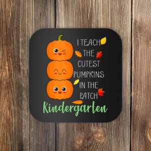 Cutest Pumpkins In The Patch Kindergarten Coaster