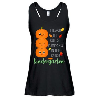 Cutest Pumpkins In The Patch Kindergarten Ladies Essential Flowy Tank