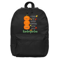 Cutest Pumpkins In The Patch Kindergarten 16 in Basic Backpack