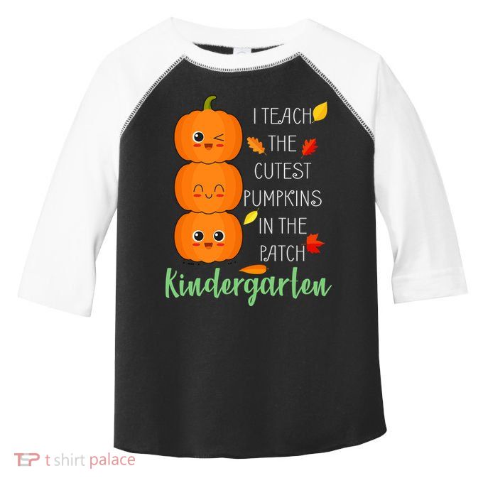 Cutest Pumpkins In The Patch Kindergarten Toddler Fine Jersey T-Shirt