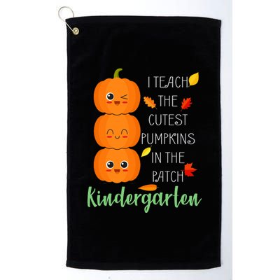 Cutest Pumpkins In The Patch Kindergarten Platinum Collection Golf Towel