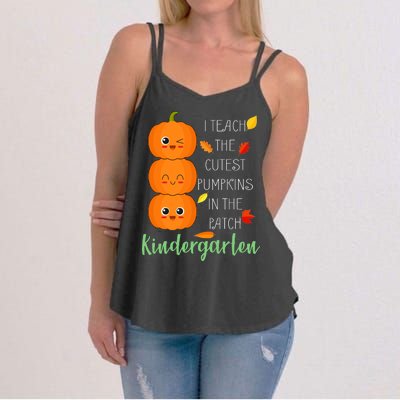 Cutest Pumpkins In The Patch Kindergarten Women's Strappy Tank