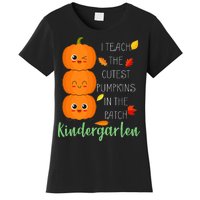 Cutest Pumpkins In The Patch Kindergarten Women's T-Shirt