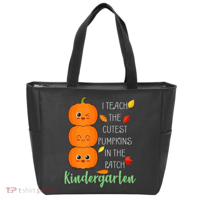 Cutest Pumpkins In The Patch Kindergarten Zip Tote Bag