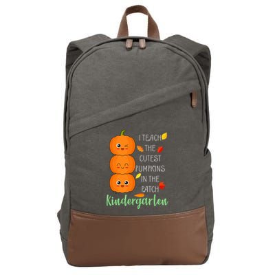 Cutest Pumpkins In The Patch Kindergarten Cotton Canvas Backpack