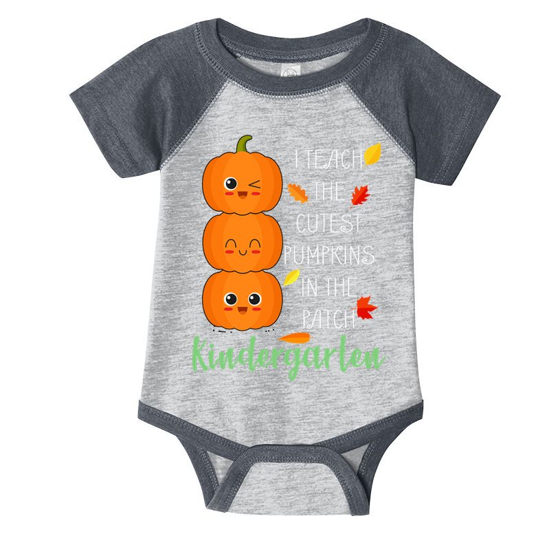 Cutest Pumpkins In The Patch Kindergarten Infant Baby Jersey Bodysuit