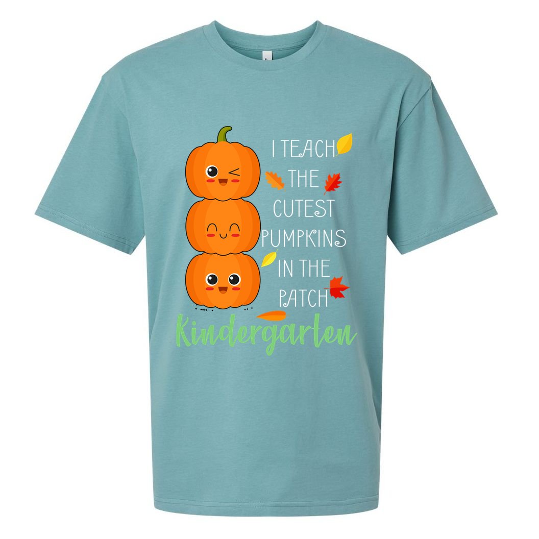 Cutest Pumpkins In The Patch Kindergarten Sueded Cloud Jersey T-Shirt