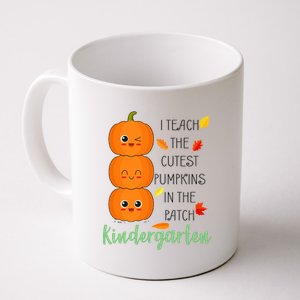 Cutest Pumpkins In The Patch Kindergarten Coffee Mug