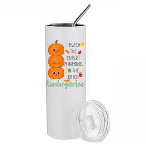 Cutest Pumpkins In The Patch Kindergarten Stainless Steel Tumbler