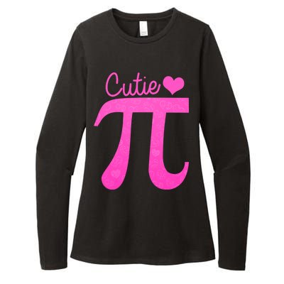 Cutie Pi Womens CVC Long Sleeve Shirt