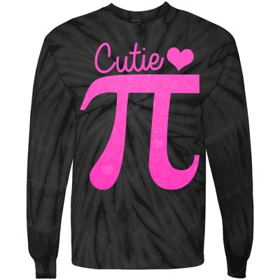 Cutie Pi Tie-Dye Long Sleeve Shirt