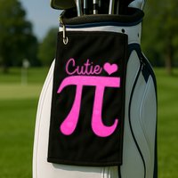 Cutie Pi Golf Towel
