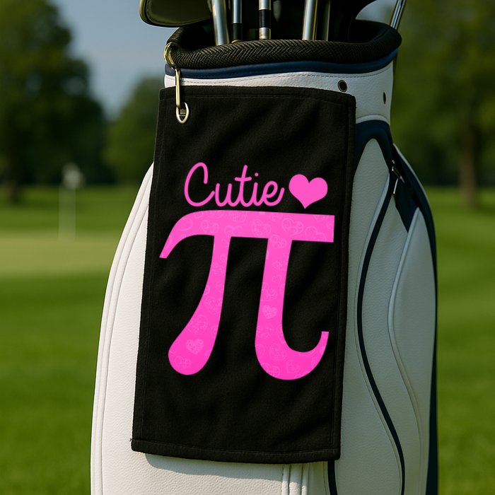 Cutie Pi Golf Towel