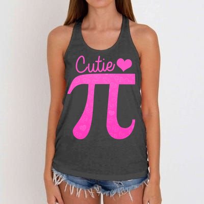 Cutie Pi Women's Knotted Racerback Tank