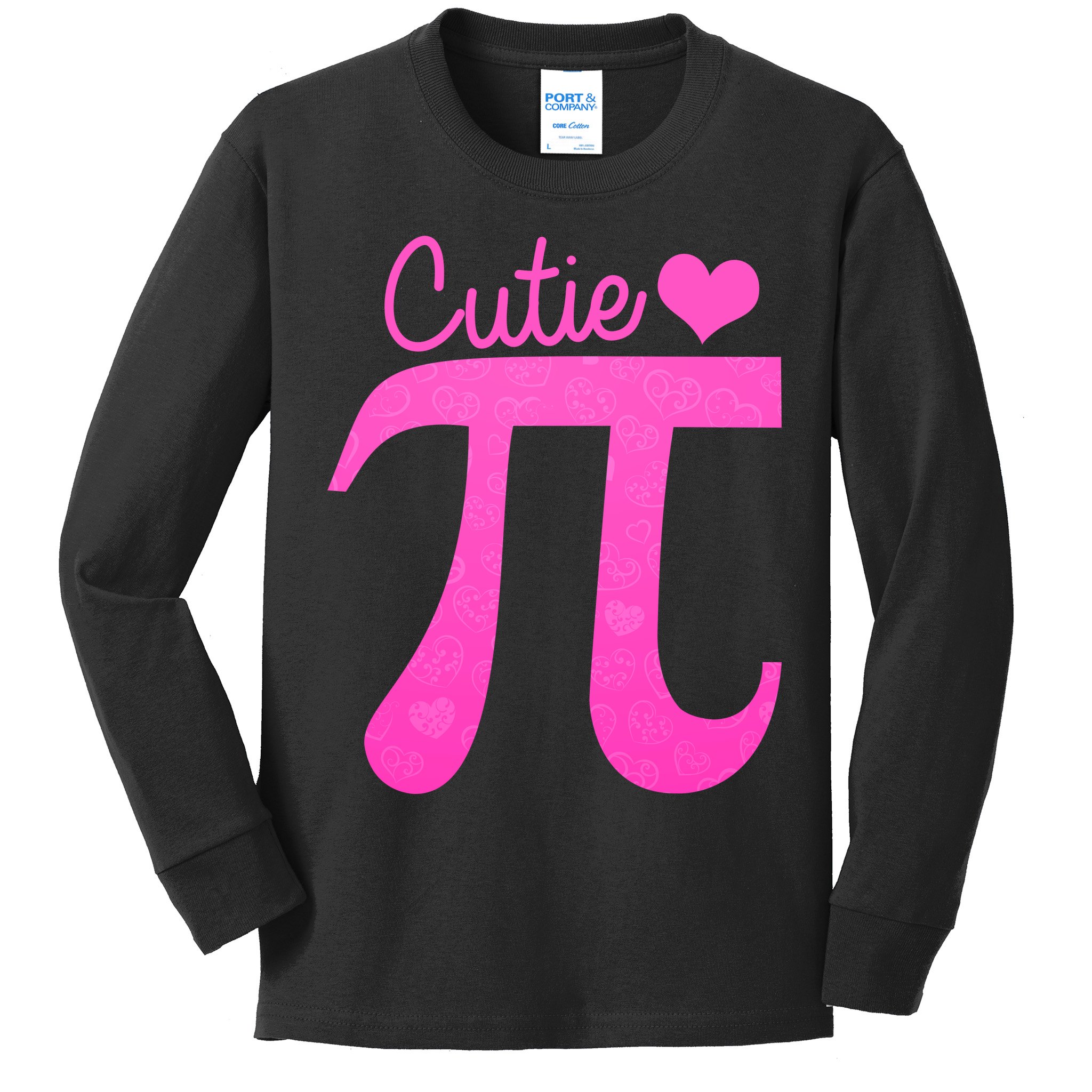 Cutie Pi Kids Long Sleeve Shirt
