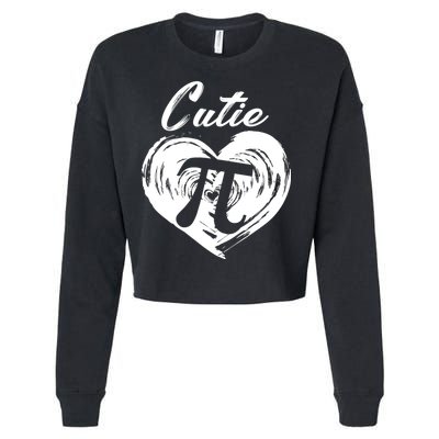 Cutie Pi 3.14 Cropped Pullover Crew