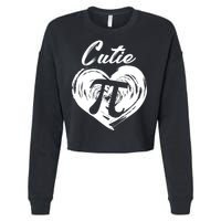 Cutie Pi 3.14 Cropped Pullover Crew