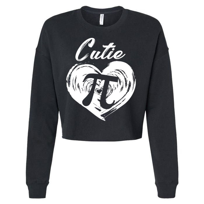 Cutie Pi 3.14 Cropped Pullover Crew