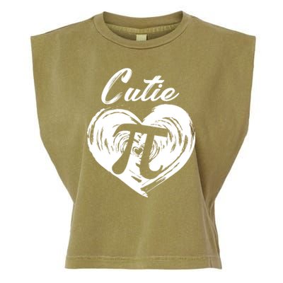 Cutie Pi 3.14 Garment-Dyed Women's Muscle Tee