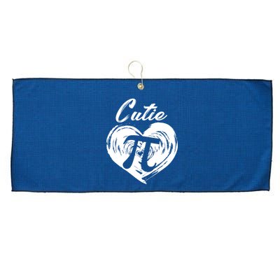 Cutie Pi 3.14 Large Microfiber Waffle Golf Towel