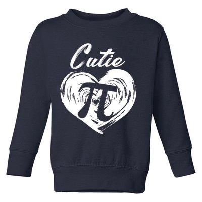 Cutie Pi 3.14 Toddler Sweatshirt