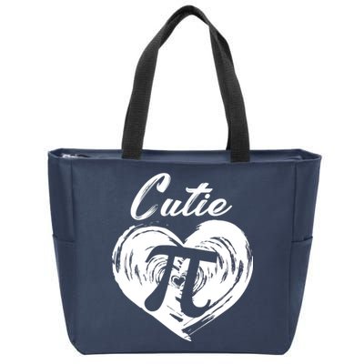 Cutie Pi 3.14 Zip Tote Bag