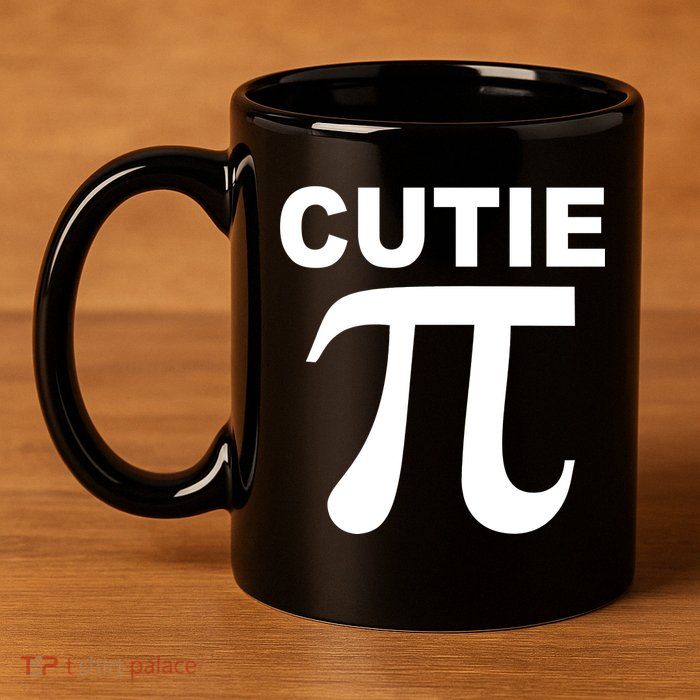Cutie Pie 11oz C Handle Ceramic Mug