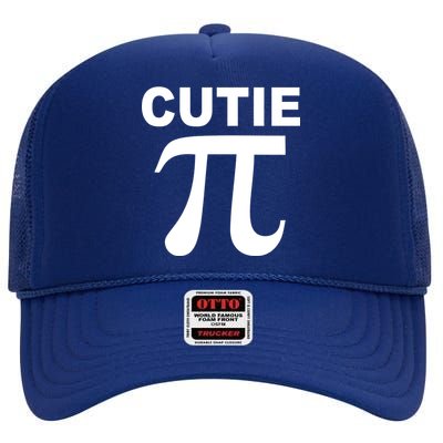 Cutie Pie High Crown Mesh Back Trucker Hat