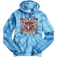 Cupid U.N.I.V.E.R.S.I.T.Y Valentine Theme Tie Dye Hoodie