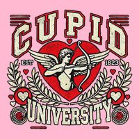 Cupid U.N.I.V.E.R.S.I.T.Y Valentine Theme Hoodie