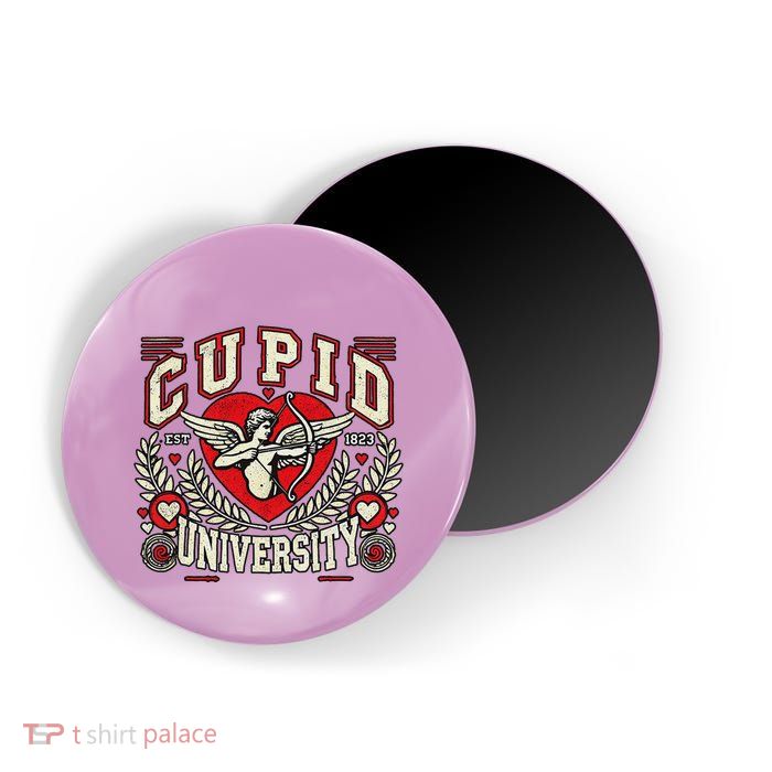 Cupid U.N.I.V.E.R.S.I.T.Y Valentine Theme Magnet