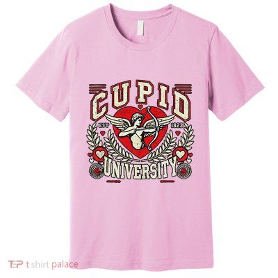 Cupid U.N.I.V.E.R.S.I.T.Y Valentine Theme Premium T-Shirt