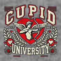 Cupid U.N.I.V.E.R.S.I.T.Y Valentine Theme Toddler Sweatshirt