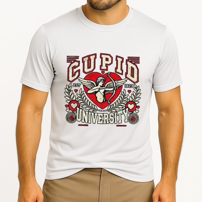 Cupid U.N.I.V.E.R.S.I.T.Y Valentine Theme Performance Shirt