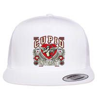 Cupid U.N.I.V.E.R.S.I.T.Y Valentine Theme Flatbill Hat