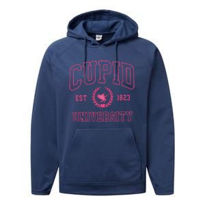 Cupid University Valentines Day Performance Fleece Hoodie