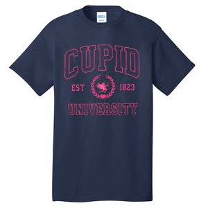 Cupid University Valentines Day Tall T-Shirt