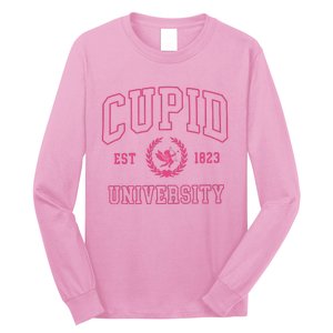 Cupid University Valentines Day Long Sleeve Shirt