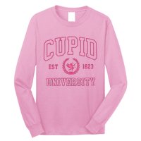 Cupid University Valentines Day Long Sleeve Shirt