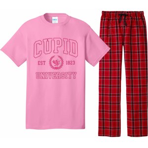 Cupid University Valentines Day Pajama Set