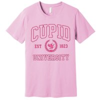 Cupid University Valentines Day Premium T-Shirt